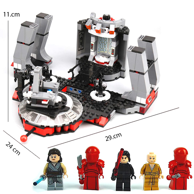 Star Wars 05148 Building Blocks Sets Snoke's Throne Room Figures Model Toys Kids