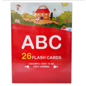 ABC capital flash cards