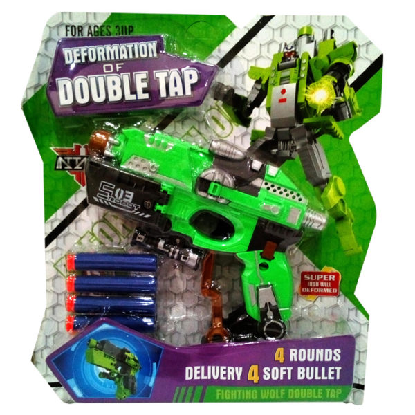 Green Transforemer dart gun