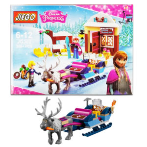 Disney Frozen Anna & Kristoff's Reindeer Sleigh Adventure Building Blocks