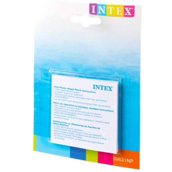 Intex - Tube & Vinyl Pool Plastic Repair Patch Set - 59631