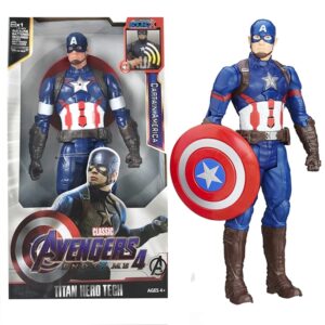 Captain America 11-Inch Action Figure - Avengers Hero Toy for Kids 3+