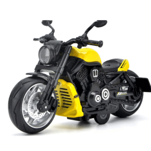 StreetRider V-Max – 1:12 Scale Die-Cast Motorcycle (Yellow & Black)