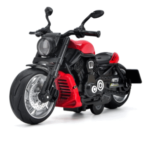 StreetRider V-Max – 1:12 Scale Die-Cast Motorcycle (Red & Black)