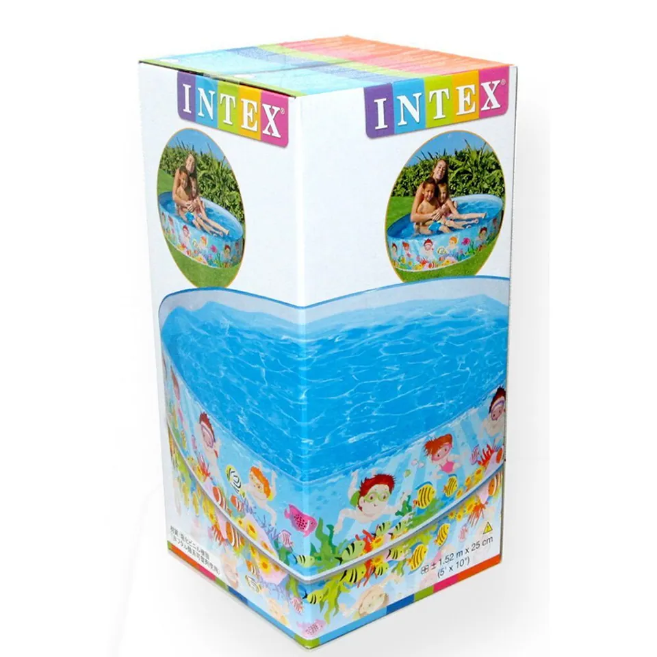 Intex - Snorkel Buddies Pool (5 ft x 10 inches) without Air - 56451 - Image 2