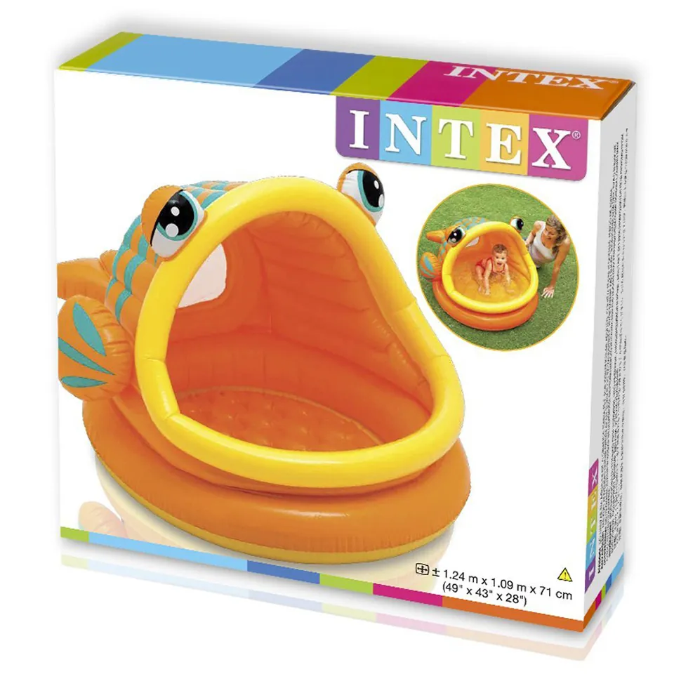 Intex - Lazy Fish Inflatable Pool - 57109 - Image 2