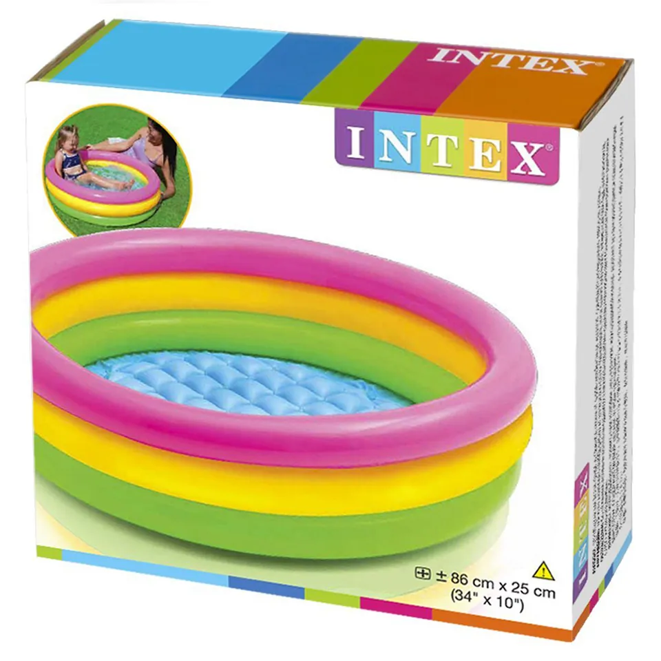Intex - 3 Ring Sunset Baby Pool - 58924 - Image 2