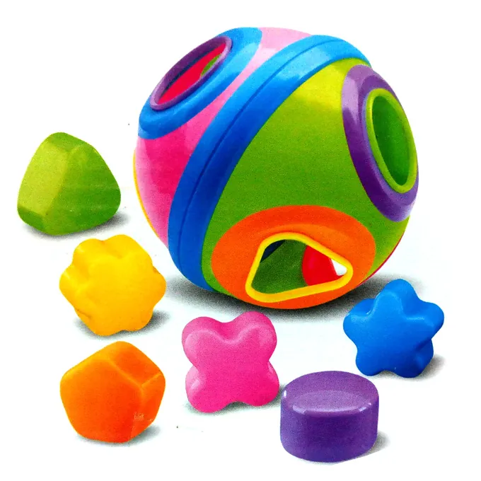 Plastic Shape Sorting Ball for Toddlers - Image 2