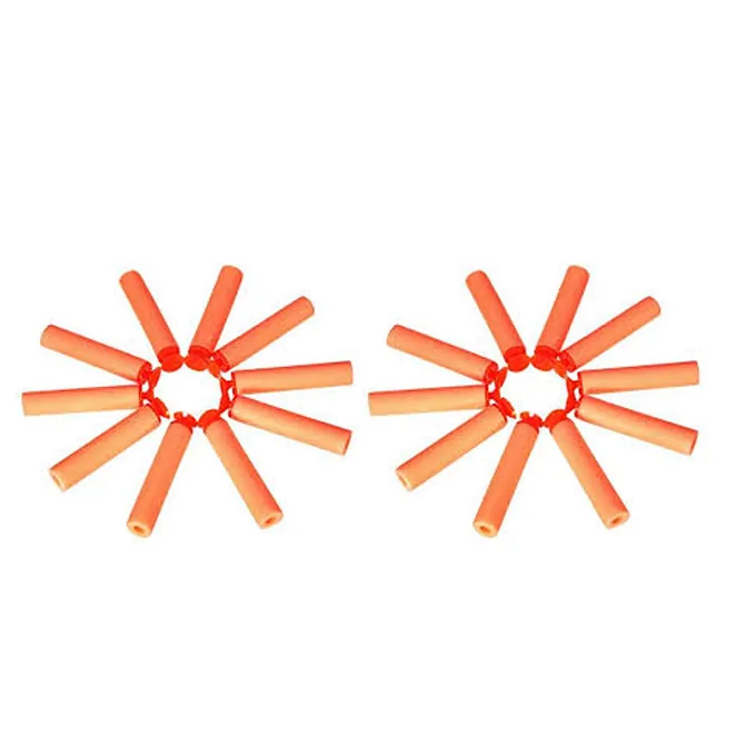 Soft Bullet Stick-On Nerf Bullet Darts - Orange (20 Pcs) - Image 2