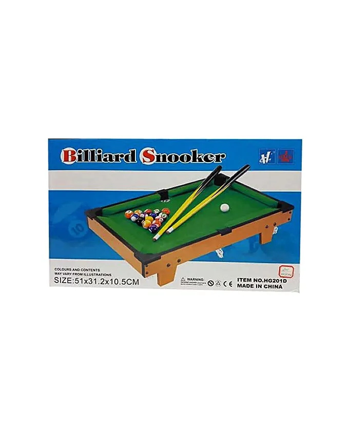 Billiard Snooker Pool Game Set (Wooden) - 1.6 Feet - Image 2