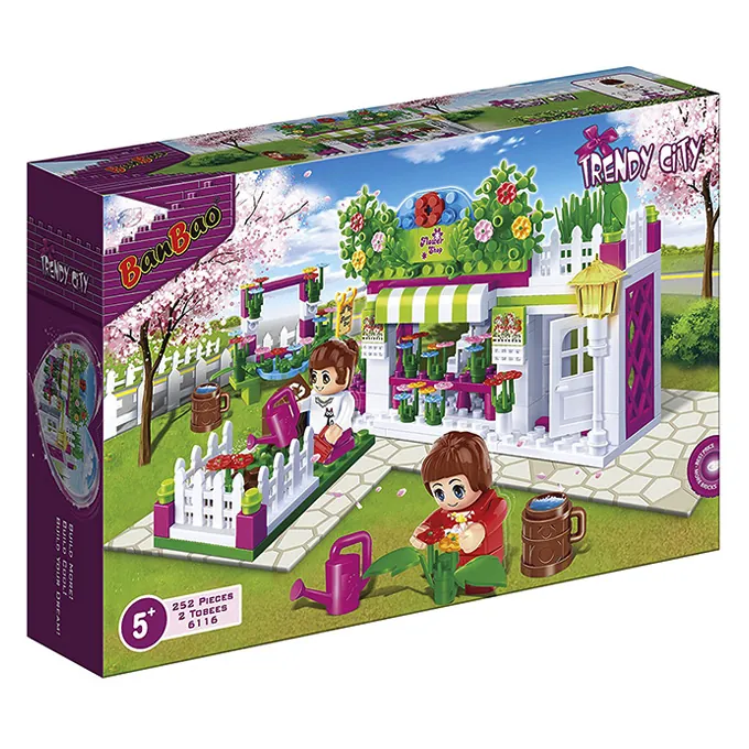 Banbao Girls Flower Shop - 6116 - Building Blocks - Image 2