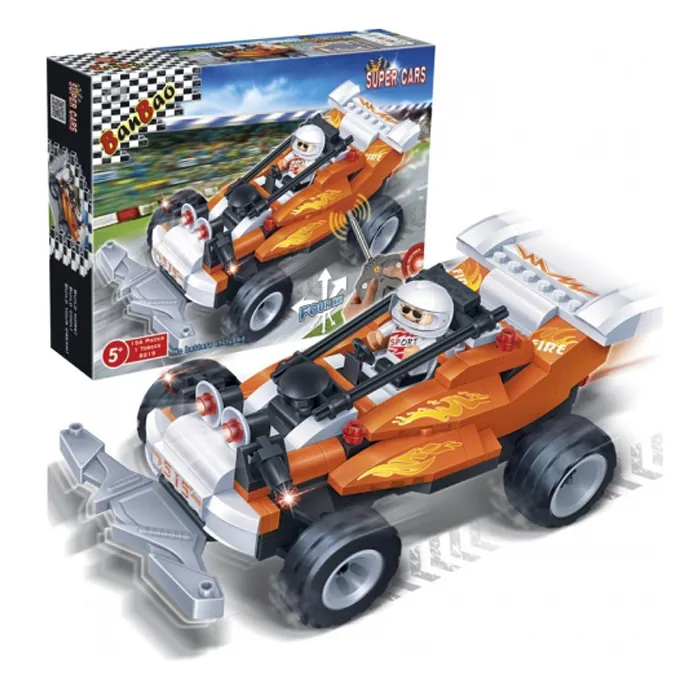 Banbao 8219 rc Super Car Rodas - Building Blocks - Image 2