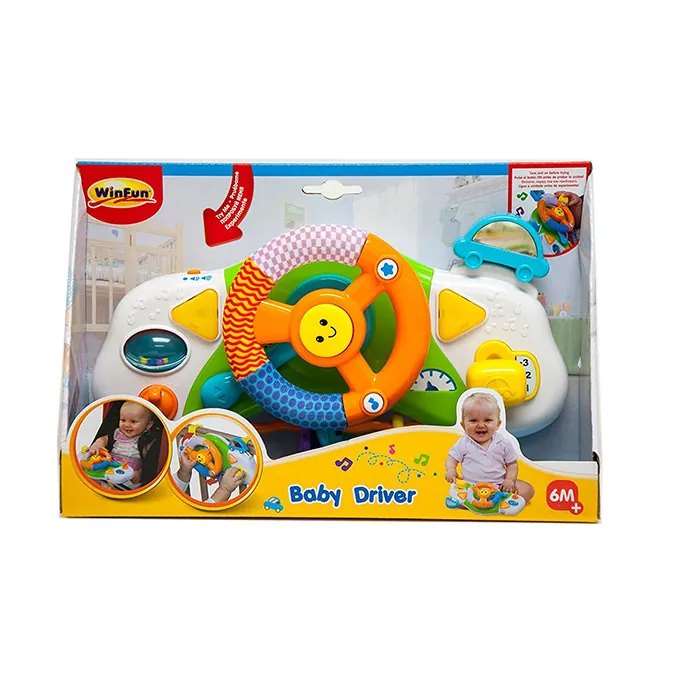 Winfun 0704 Baby Crib Driver Music Steering Wheel - Image 2