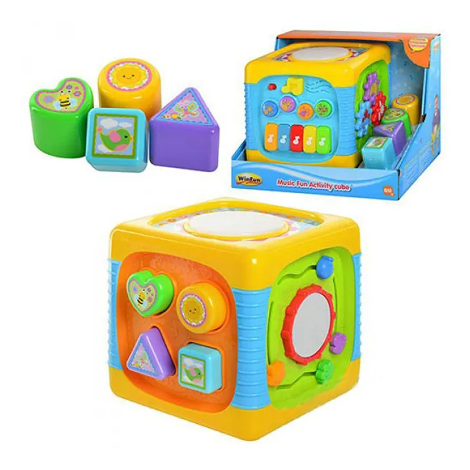 Winfun 0741 Music Fun Activity Cube - Image 2