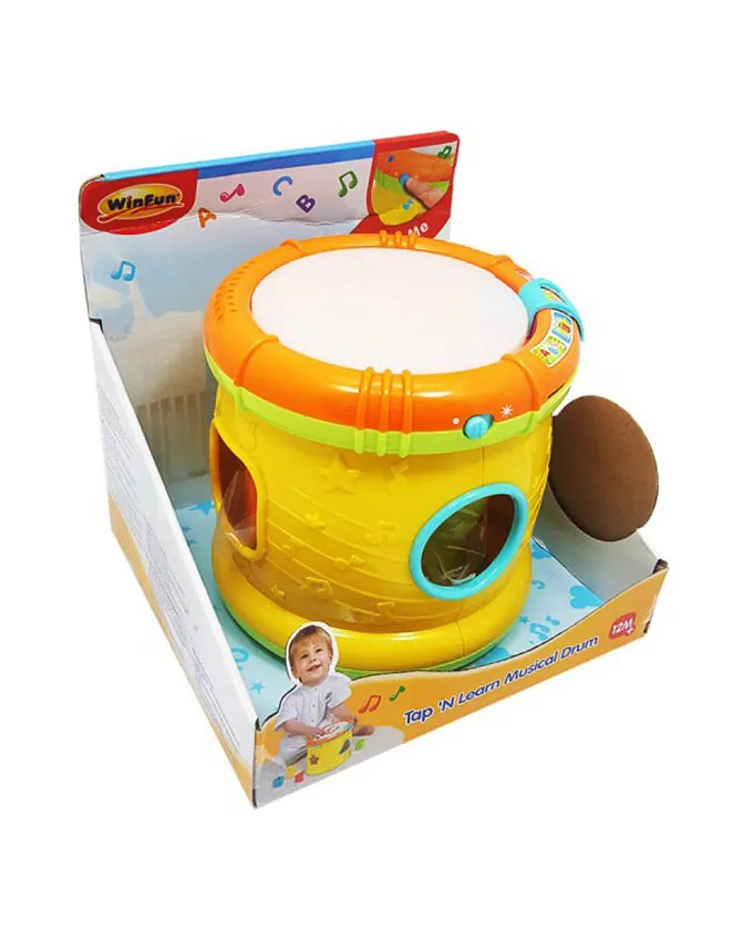 Winfun 713 Learn Musical Drum With Shapes Sorting - Image 2