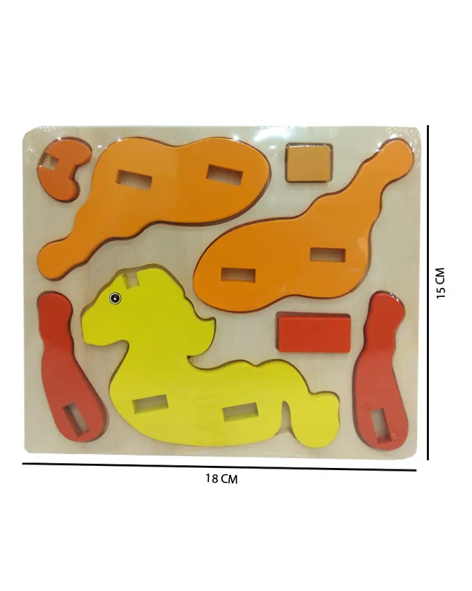 3D Animal Jigsaw Puzzle - Horse - Image 2