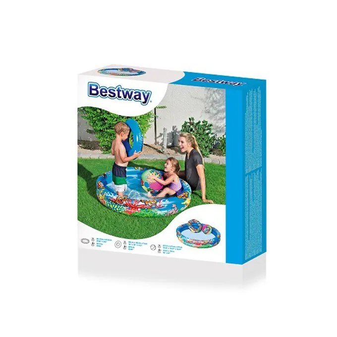 Bestway Play Pool Set with Swim Ring and Beach Ball - Image 2