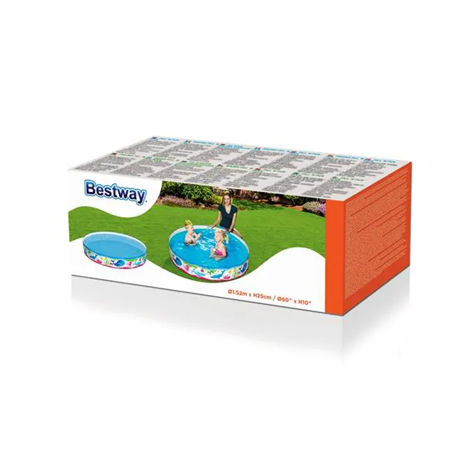 Bestway Fill 'N Fun Ocean Life Vinyl kids Play Pool - 4 ft - Image 2
