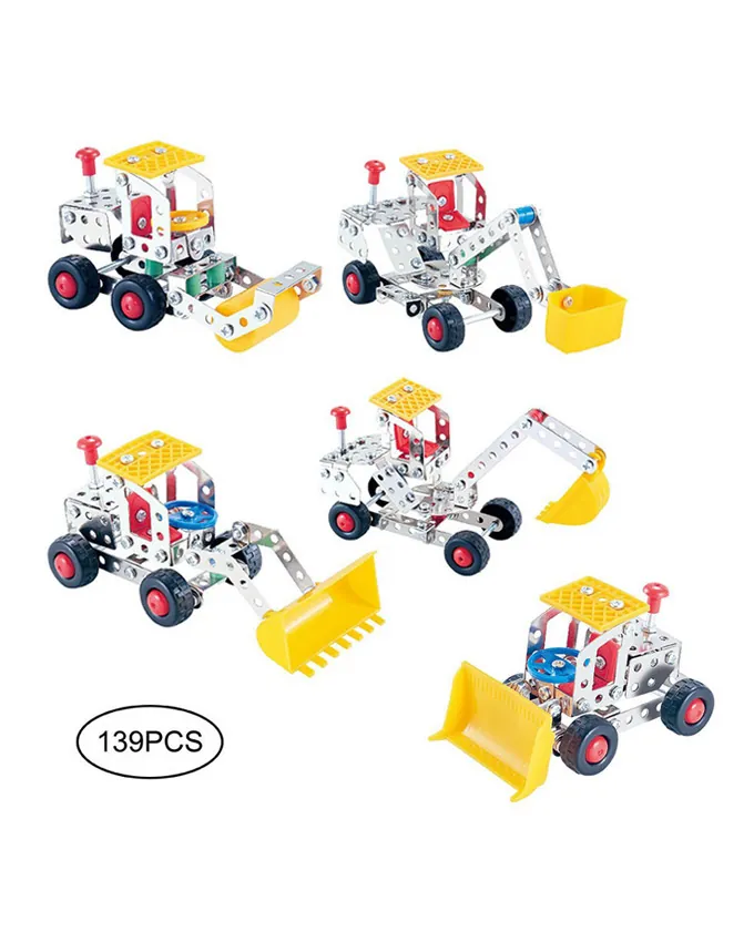 5 In 1 Metal Models Mechanic Set - 139 Pcs - Image 2