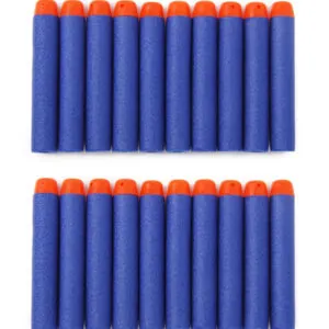 Nerf Soft Dart Refill Foam Bullets - 20 pcs - Blue