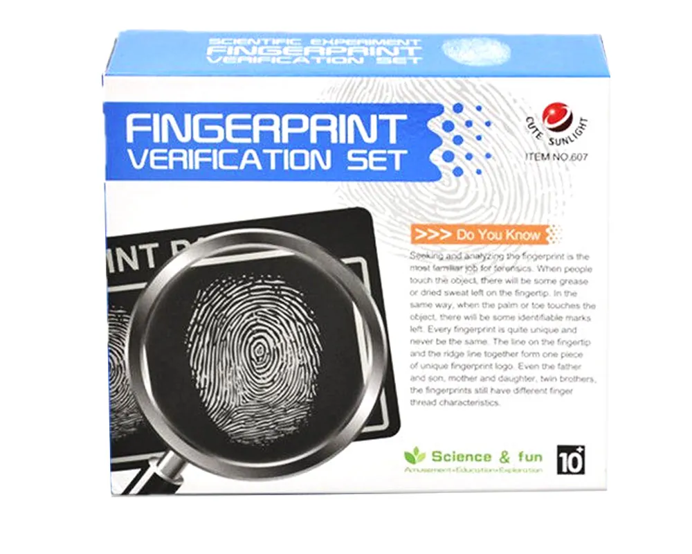 Spy Kids - Forensic Fingerprint Verification - Science Set - Image 3