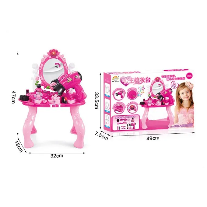 Fashion Dressing Table Pretend Play Set - Image 3