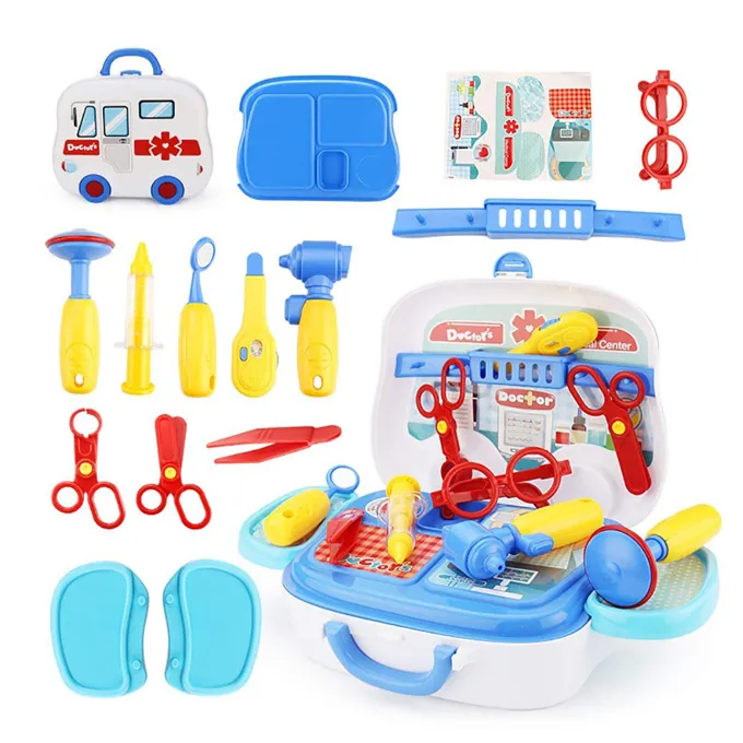 Doctor Pretend Play Set Briefcase - White - Image 2