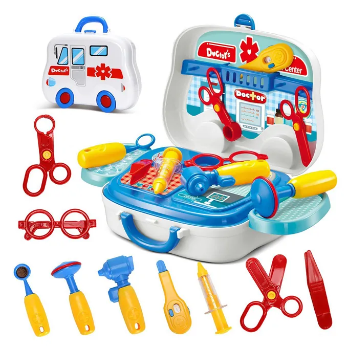 Doctor Pretend Play Set Briefcase - White - Image 3