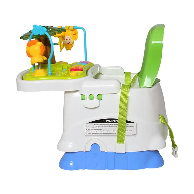 Baby Booster Seat with Dining & Activity Tray - 2 in 1 - Image 3