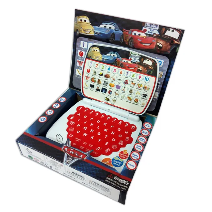 Cars McQueen Educational Learning Mini Laptop for Toddlers