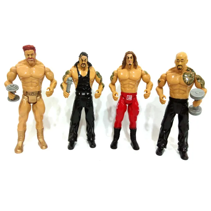 WWE Flex Force Wrestling Ring with Action Figures - 6 inches