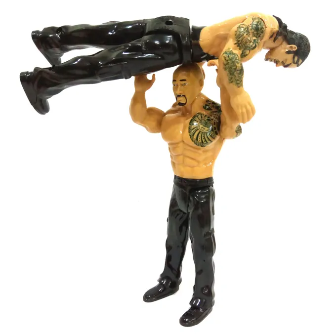 WWE Flex Force Wrestling Ring with Action Figures - 6 inches - Image 3