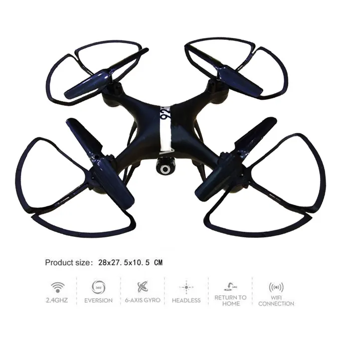 2.4 Ghz - 6 Axis Gyro - Live Wifi Camera Quadcopter Drone - Image 2