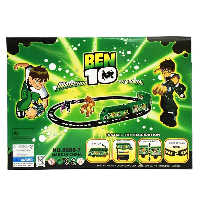 Ben 10 Super Train Track Set - Battery Operated - Image 3