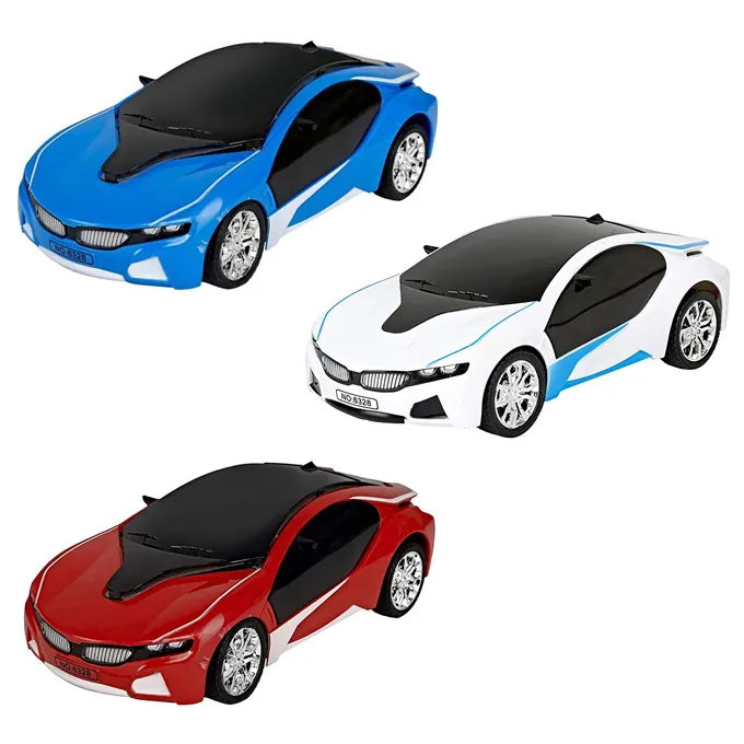 RC BMW 3D Famous Car with Led Lights - Battery Operated - Image 2