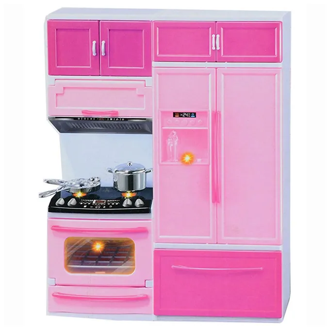 Modern Kitchen Set with Italian Fridge - Image 2