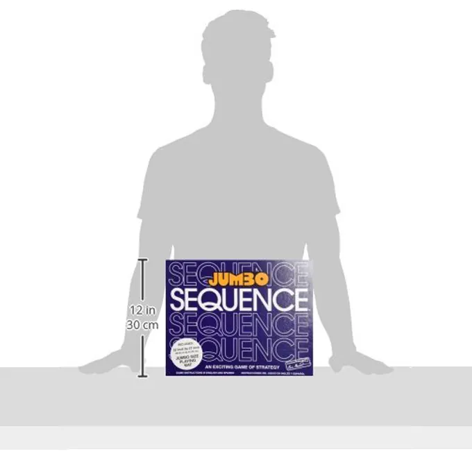 Sequence Jumbo Edition Strategy Board Game - Image 3