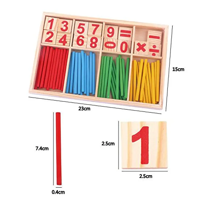 Mathematical Numbers and Counting Intelligence Sticks - Image 2