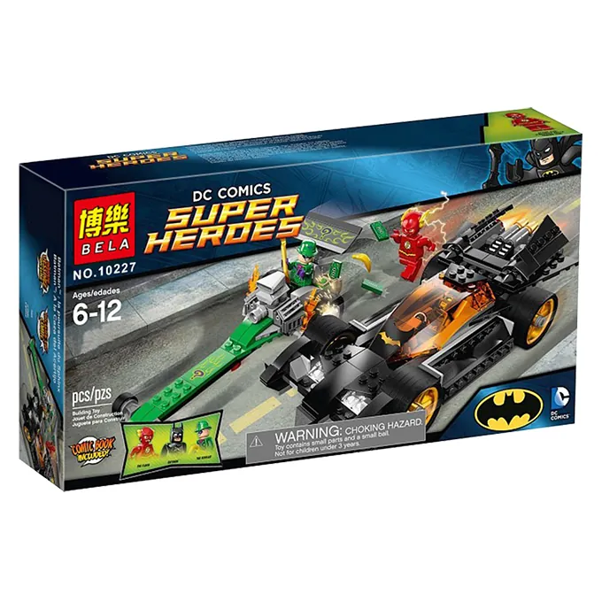 DC Super Heroes: Batman and Flash: The Riddler Chase Building Blocks Set - 10227 - Image 4