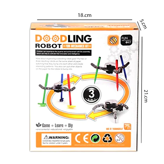 3 In 1 Doodling Robot Mechanics Kit - Image 2