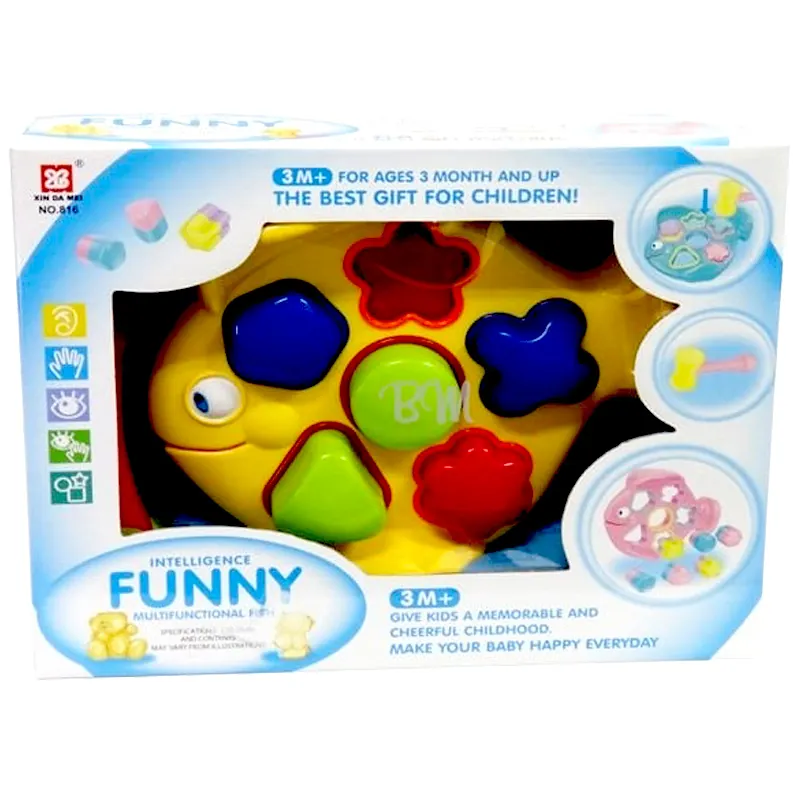 Shapes Toy For Babies - Fish - Image 2