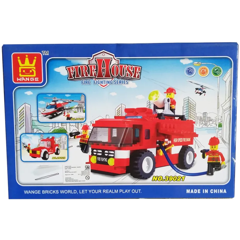 Fire Fighting Truck Lego - Image 2