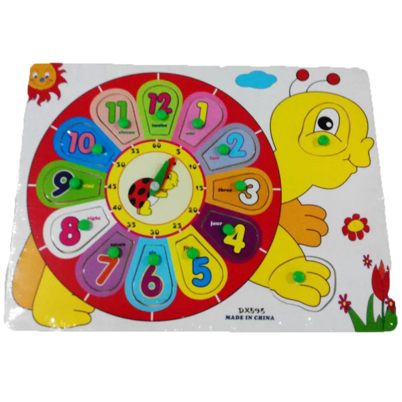 Time Teaching - Wooden Puzzle