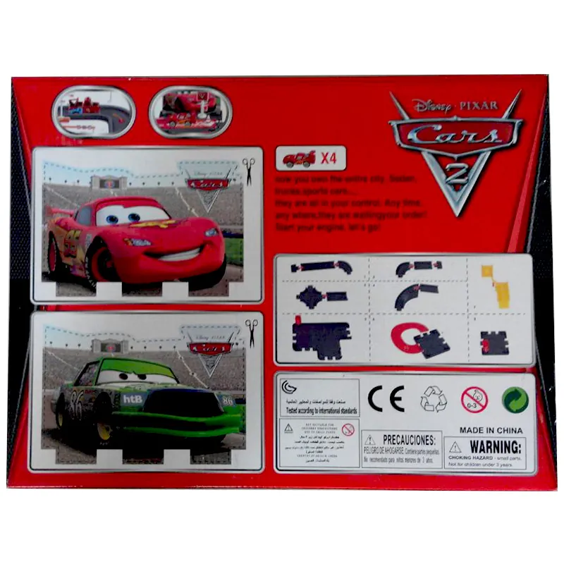 Disney Cars McQueen Track Set - 29 pcs - Image 2