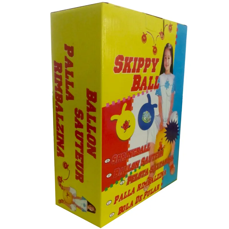 Skippy Ball For Kids - Yellow - Image 2