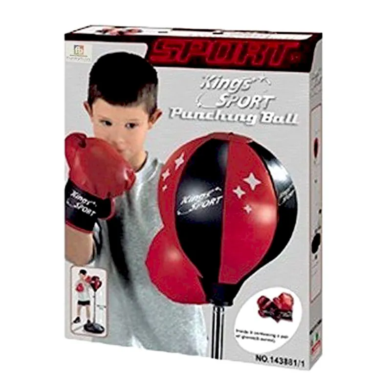 Punching Ball Boxing Set with Gloves For Kids - Image 2