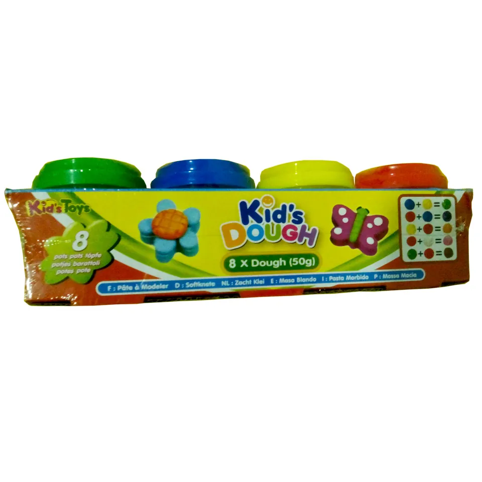 Kids Play Dough Set - 8 pcs - Image 2