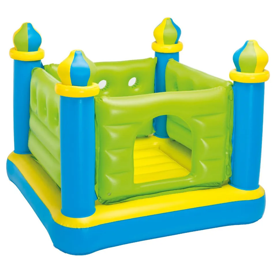 Intex - Jr. Jump-O-Lene Green Inflatable Jumping Castle Bouncer (52 inches) - 48257