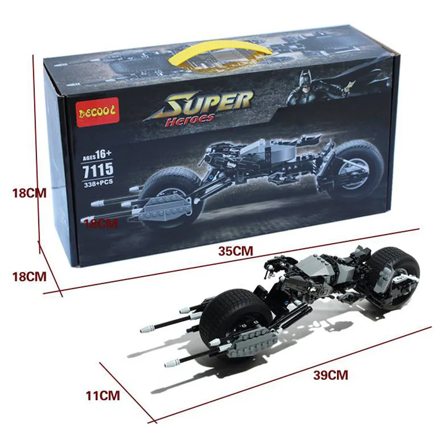 Batman Batcycle - Lego Set - 7115 - Image 3