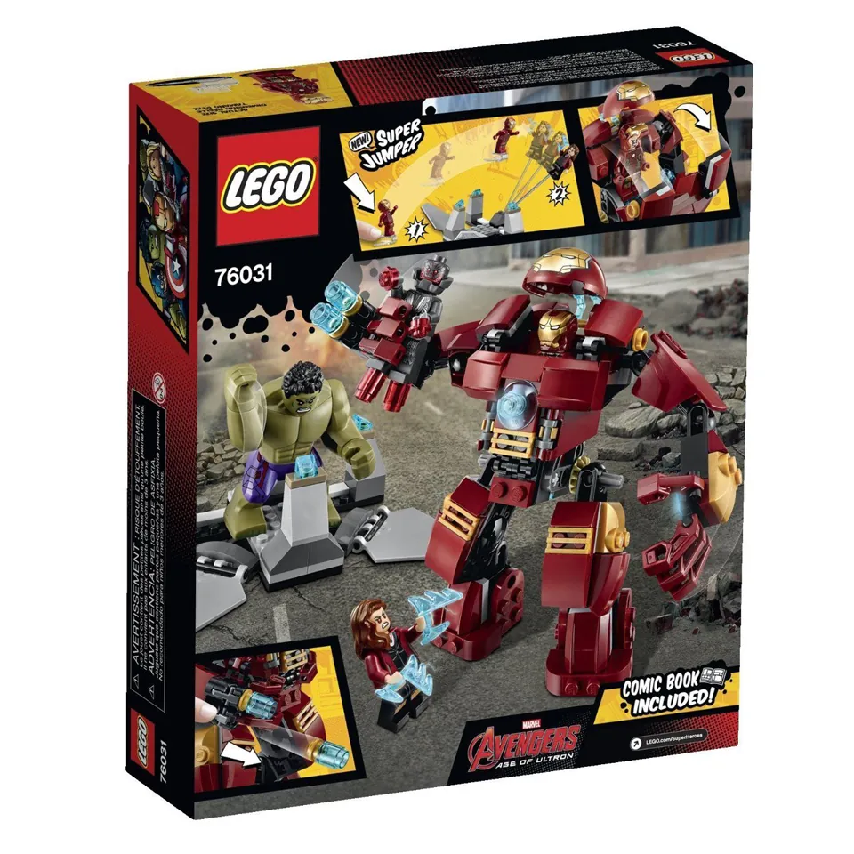 Avengers: Iron Man Hulkbuster Building Blocks - 7110 - Image 3